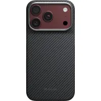 Pitaka Apple iPhone 18 Pro Max / 17 Pro Max Hülle - Aramidfaser - - Backcover/Hard Case - Schwarz