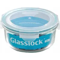 Glasslock MCCB-095 Glas Vorratsdose Küche rund 920ml grün