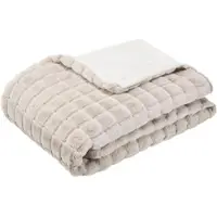 Momax Kuscheldecke Olav Beige ca. 130x170cm