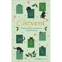 Sonstige Verlage Catvent literarischer Adventskalender mit 24 Katzengedichten und -geschichten