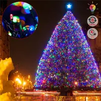 XINZI LED Netzlichter 3x2m - Fairy Lights, 8 Leuchtmodi Bunt, IP44, Weihnachtsbeleuchtung Dekoration für Innen, Garten, Hochzeit, Party, Halloween