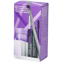 Clinique High Impact Mascara Set mit Mascara, Mini Quickliner & Cleansing Balm