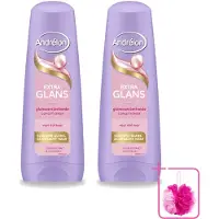 Unilever 2 x Andrélon Extra Glans Conditioner - 200 ml - Sparpackung - 2 Stücke