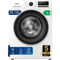 Heinner HWM-HMN7012IVSMA Waschmaschine 7 kg, 1200 U/min, Inverter, Allergy Steam, Weiß