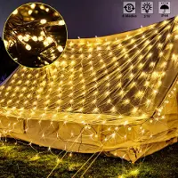 XINZI LED Netzlichter 6x2m - Fairy Lights, 8 Leuchtmodi warmweiß, IP44, Weihnachtsbeleuchtung Dekoration für Innen, Garten, Hochzeit, Party, Halloween