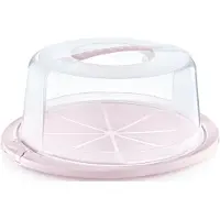 Lumarko Tortenhaube "ricardo" rund nordic-pink