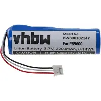 VHBW Akku Ersatz für Philips PB9600 für Fernbedienung Remote Control (2200 mAh, 3,7 V, Li-Ion)