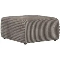 MKS POUF NESSARO - Hellbraun Cord