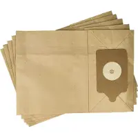 VHBW 5x Staubbeutel kompatibel mit Numatic NV200, NVH 180, NVH 200, NVP 180, NVP 200, NVP 200-A, NVQ 200, NVQ 200-T Staubsauger - 33cm x 23,3cm braun