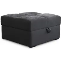 Masseno POUF MIZA Grau 65x65 cm