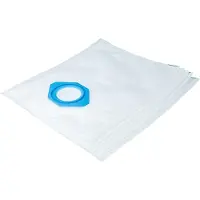 VHBW 5x Staubbeutel Ersatz für Nilfisk 900196473, 5500, 81620000, 724, 3285, 900256514, N1, N171, NI01, 82095000 für Staubsauger - 30cm x 20cm Weiß