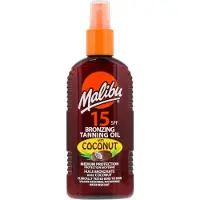 Malibu Bronzing Tanning Oil Spray Coconut SPF 15 200 ml