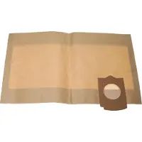 VHBW 5x Staubbeutel Ersatz für Bosch 2605411061, 3165140073615 für Staubsauger - 32,5cm x 26,5cm braun