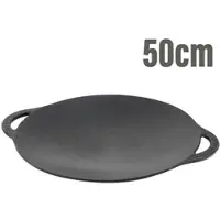 Olymp Handels GmbH Pfanne Deckel Sadzh 50cm aus Gusseisen Bratpfanne