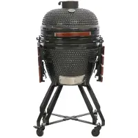 TunaBone Kamado classic 21" grill Size M, Dark grey