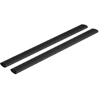 Nordrive N15082 Silenzio Black Dachreling Dachträger Aluminium Gummi 140 cm