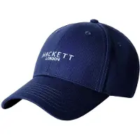 Hackett für Herren. HM0400074 Mütze Contrast Brand marineblau (OSFA), Lässig, Baumwolle