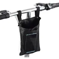 OEM Elektrische Fahrrad-Tasche - Elektrische Step-Tasche - Fahrrad-Transporttasche - Fatbike-Tasche - Scooter-Tasche - Wasserabweisend - Abnehmbar - Schwarz, klein