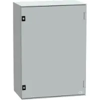 Schneider Electric Electric NSYPLM75G PanelSeT PLM Polyestergehäuse - Wandmontage, einfache Tür, ohne MP H747xB536xT300mm IP66, IK10, RAL 7035