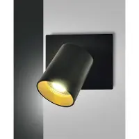 Licht-Erlebnisse Deckenspot Aluminium verstellbar Schwarz GU10