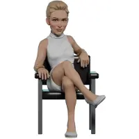 Minix Basic Instinct-sharon Stone Figur Mehrfarbig Mehrfarbig One Size