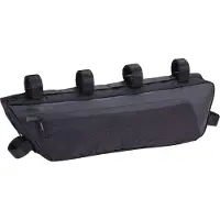 Merkloos Omgoods - Fahrradtasche mit 3 Fächern - Tragegriff und verstellbarem Befestigungssystem