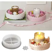 Merkloos Silikonform Adventskalender mit Zahlenring 1-31, beweglicher Stern, für Weihnachtsbasteln