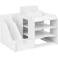 OEM A4 Dokumentenbox 4 Ebenen für Büro Schule Zuhause