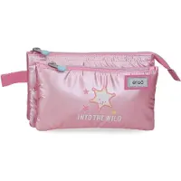 Merkloos Federmäppchen Triple, Polyester, 22x12x5 cm, für die Schule