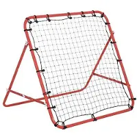 Famanu verstellbarer Fußball-Rebounder für Training - Kickback Netz für verschiedene Sportarten