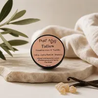 Unyqoos Pure Afya Tallow-Creme 30 ml – natürliche Gesichts- & Körpercreme mit Frankincense & Vanille, Jojobaöl & Vitamin E, handgemacht