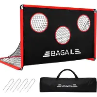 Famanu Fußballtor 2-in-1 mit Tragetasche für Training und Spiele - 180x120 cm