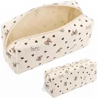 Merkloos Federmäppchen Cordstoff, 48 x 18 x 5 cm, für die Schule
