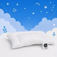 Unyqoos Baby- & Kinder-Kopfkissen, weich – Mikrofaser 40 x 60 cm, antiallergisch, atmungsaktiv & stützend, ca. 200 g Füllung, waschbar bei 40°C