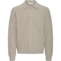 Casual Friday Strickjacke "Strickjacke CFAlek Knit", Herren, Gr. XL, pure cashmere, hüftlang, Strickjacken Strickjacke