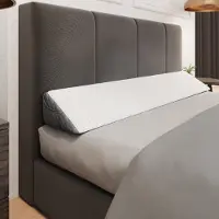 Merkloos Solidchoice – Keilkissen für das Bett, zweifarbig/mit zwei verschiedenen Seiten