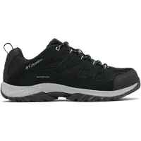 Columbia Wanderschuh "CRESTWOOD WATERPROOF" profilierte Laufsohle aus Gummi, wasserdichtes Obermaterial