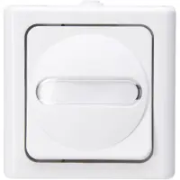Heinrich Kopp Kopp 560802003, Weiß, IP44, Drucktasten-Schalter, 78 mm, 78 mm