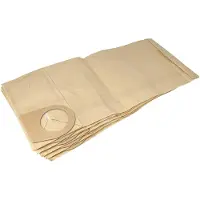 VHBW 5x Staubbeutel Ersatz für Bosch 1609201628 für Staubsauger - 50,1cm x 22,7cm Sandfarben