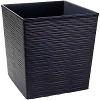Siena Garden Pflanzkübel Rillenoptik, eckig