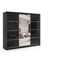 ALTDECOR Schwebetürenschrank mit Spiegel VIVONA-2 - 240x216