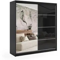 ALTDECOR Schwebetürenschrank mit Spiegel VIVONA-2 - 200x216