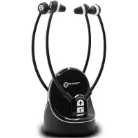 Geemarc Telecom CL7370-2 OPTI, Verkabelt & Kabellos, 100 - 16000 Hz, TV, 55 g, Kopfhörer, Schwarz