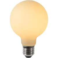 Lucide LED Leuchtmittel E27 Globe - G80 in Beige 5W 500lm 1er-Pack
