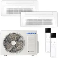 Samsung Multisplit Klimaanlage Decken-Set | WindFree | 2,6 kW + 2,6 kW