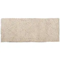 StyleBREAKER Stirnband "Strick Stirnband mit Rauten Muster", Damen, beige, 100% Polyacryl PAN., Modisch, Mützen Stirnband
