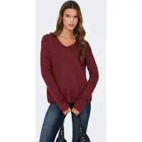 ONLY "ONLCAMILLA V-NECK L/S PULLOVER KNT NOOS" Materialmix, regular fit