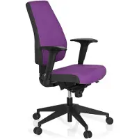 Hjh OFFICE PRO-TEC 500 - Profi Bürostuhl Lila