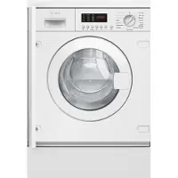 NEFF V6540X3, Frontlader, Integriert, Weiß, Links, 52 l, 4 kg