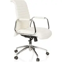 Hjh OFFICE ASPERA 10 - Profi Chefsessel Cremeweiß